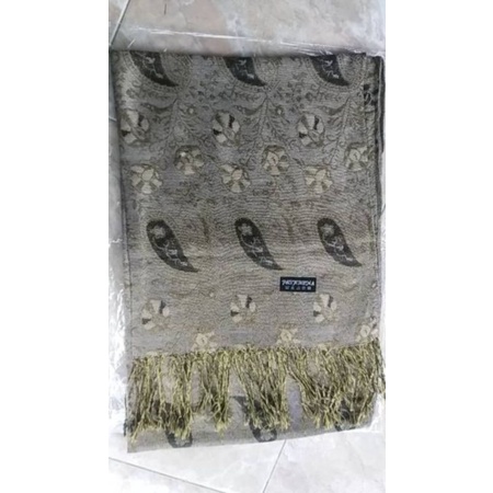 Pashmina Cashmere Slayer Scarf Selendang Syal Tenun Rajut Khas Bali-4