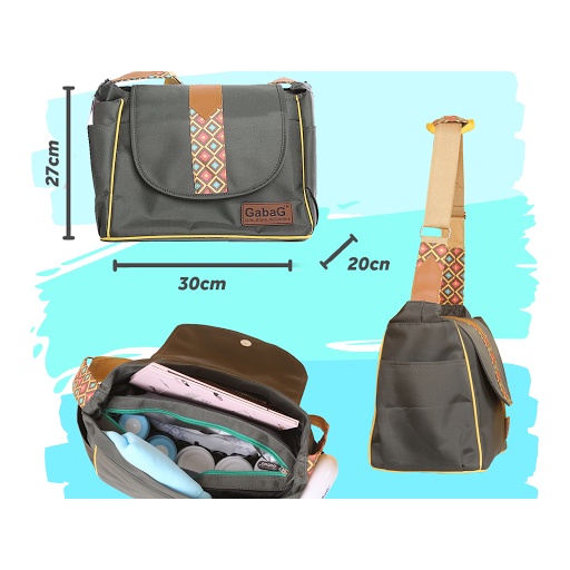 *NEW* Gabag Cooler Bag - Andrea / Chlora - Tas Pendingin Asi Bayi