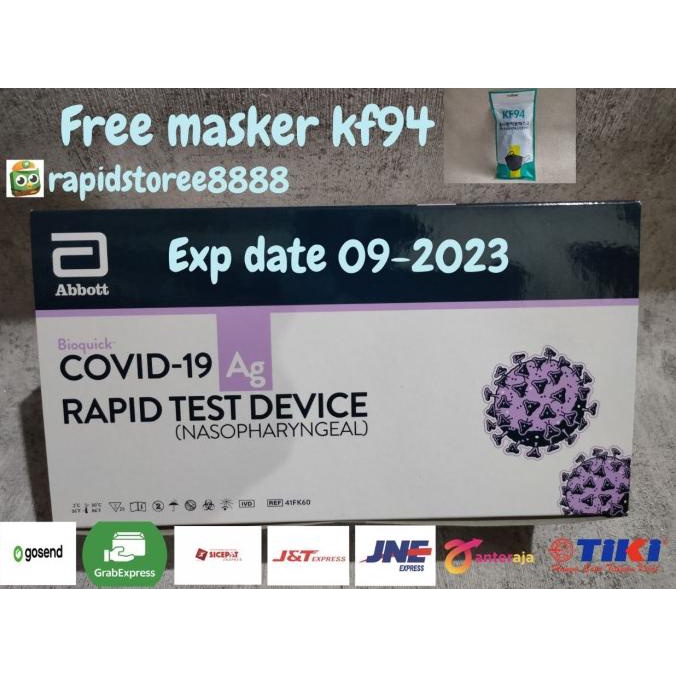 Abbott Bioquick Antigen NASO 1 box Exp 2023