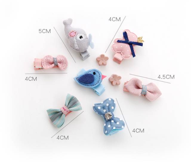 Hairclip Set Anak / Jepitan Rambut Anak / Jepitan Bayi Impor