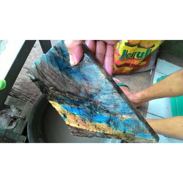 Labrador Pelangi / Labradorite Rainbow Harga Termurah