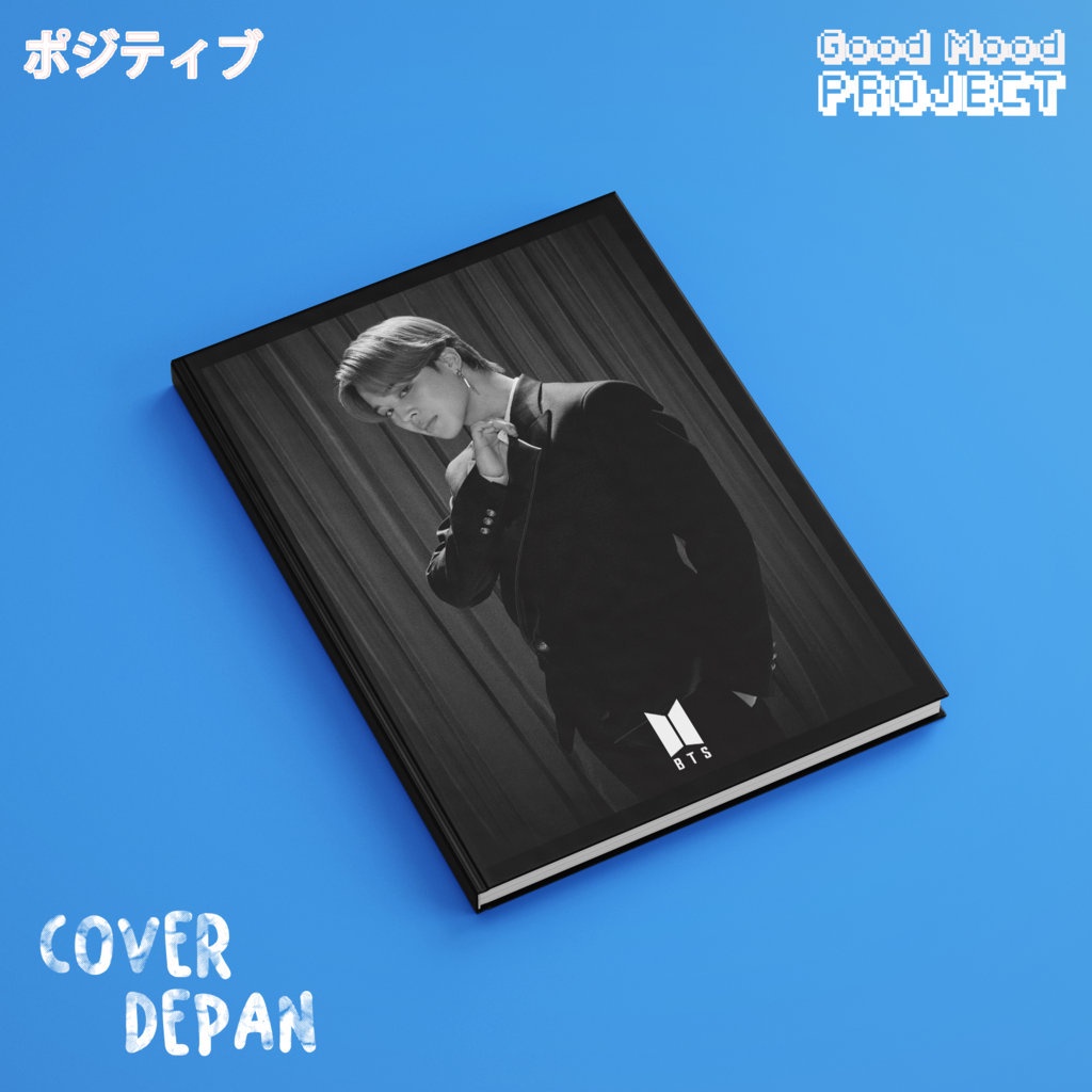 

Buku Tulis Catatan Kpop BTS Black Jimin Hardcover Notebook Agenda Planner Notes