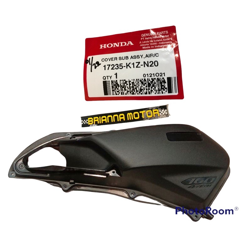 COVER FILTER UDARA PCX 160 VARIO 160 ORI HONDA 17235 K1Z N20