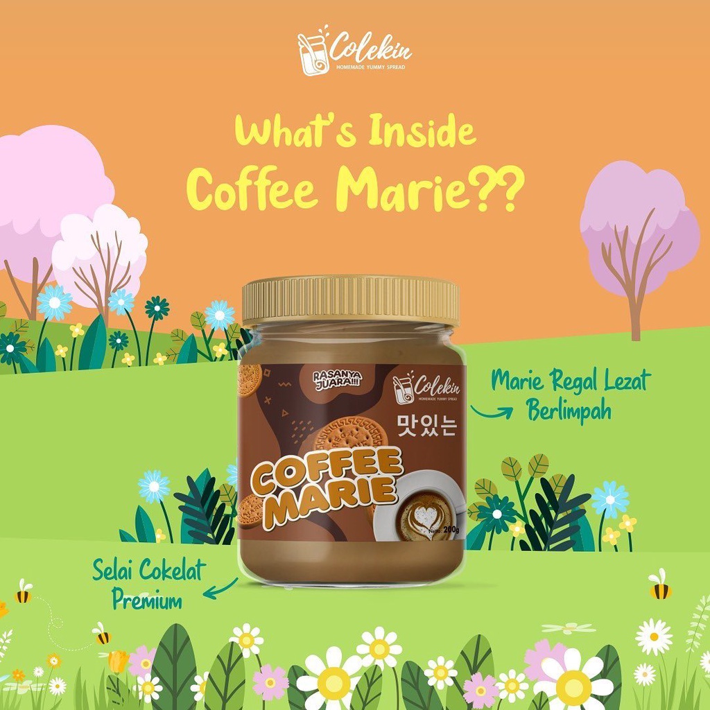 

Selai Toping Coffee Marie 200 gr Coffee Marie