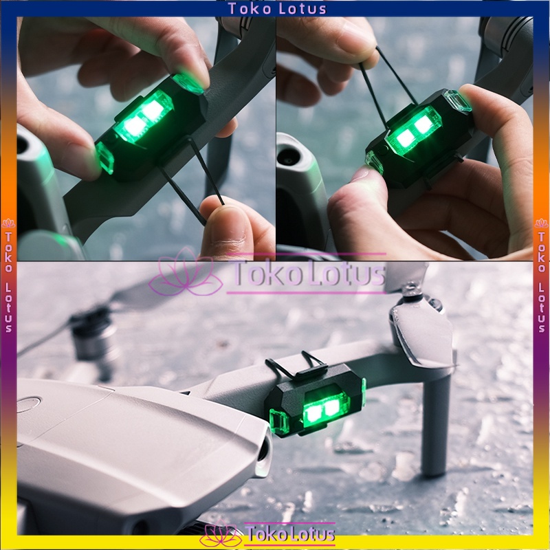 Lampu Drone/motor Strobo LED 7 Warna Universal Anti Tabrakan Untuk Motor / Pesawat / Drone 𝐓𝐄𝐑𝐌𝐔𝐑𝐀𝐇 !!!