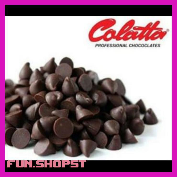 

COLATTA DARK CHOCOLATE CHIPS 250G / BAKESTABLE CHOCOCHIP / CHOCO CHIP