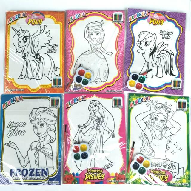 

Mainan Lukis Cat Air Mini ukuran 17x12cm Bagus Murah Edukatif