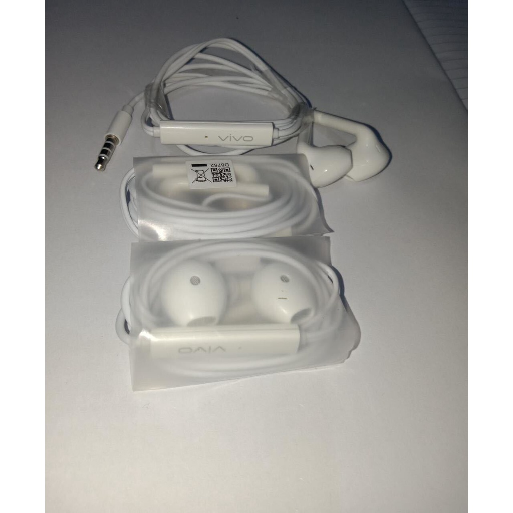 Handsfree Vivo XE680 Vivo V5 HIFI / Headset Vivo / Earphone Original 100% earphone vivo ORI handfree VIVO XE680i Handsfree Vivo Y53 Y12 Y15 Y17 Y19 Y93 Y95 Y20 Y30 Y505