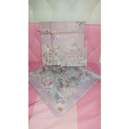PRELOVED Buttonscarves Malaya Series Blush