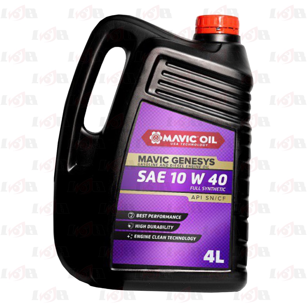 Galon 4 Liter Oli Mavic Geo 10w40 SF/CF jaso MA 2 Mobil Oil