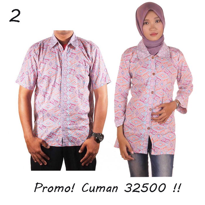 PROMO !! Sarimbit Couple Warna Soft