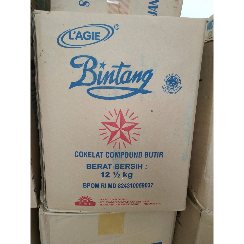 

Coklat Butir Meses Bintang Lagie 12.5 Kg