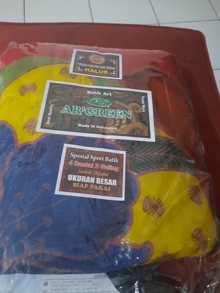 Sprei Batik Tulis Halus 180 X 200