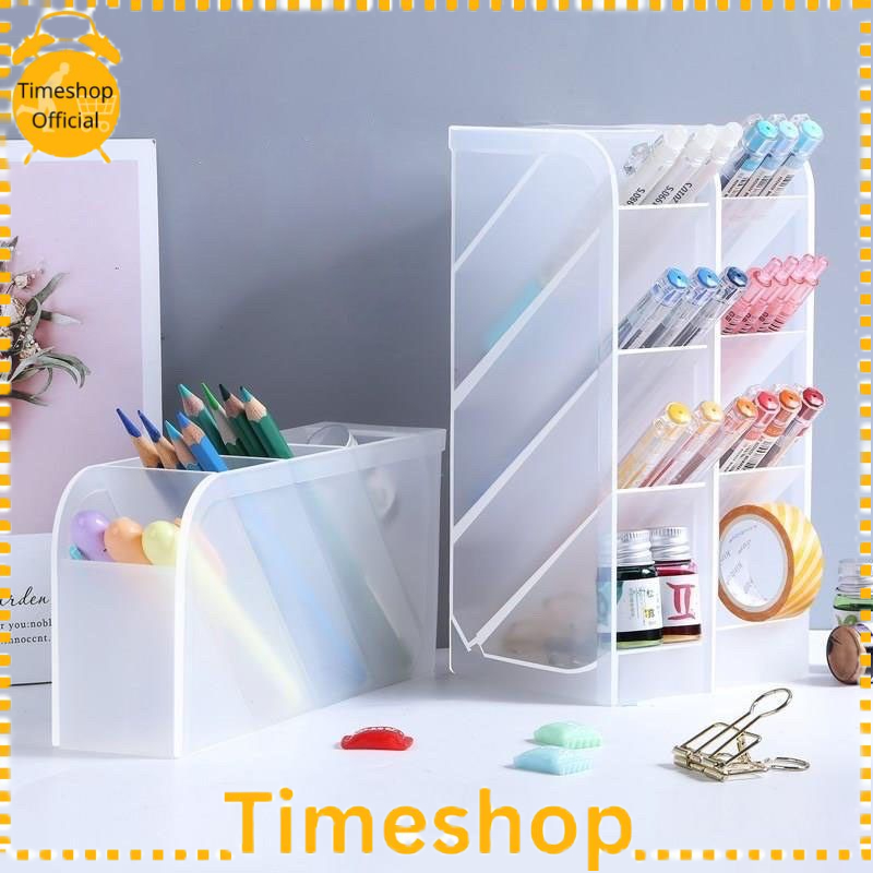 

TS Kotak Tempat Kosmetik Alat Tulis Pensil / Rak Kosmetik Stand Organiser / Tempat Pulpen Bulat