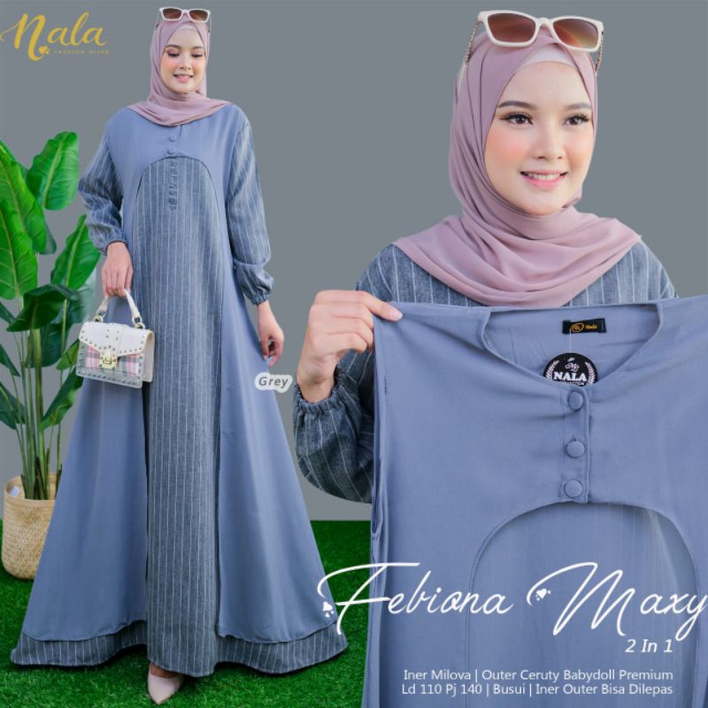 Gamis Terbaru Febiona Maxy Ori Nala