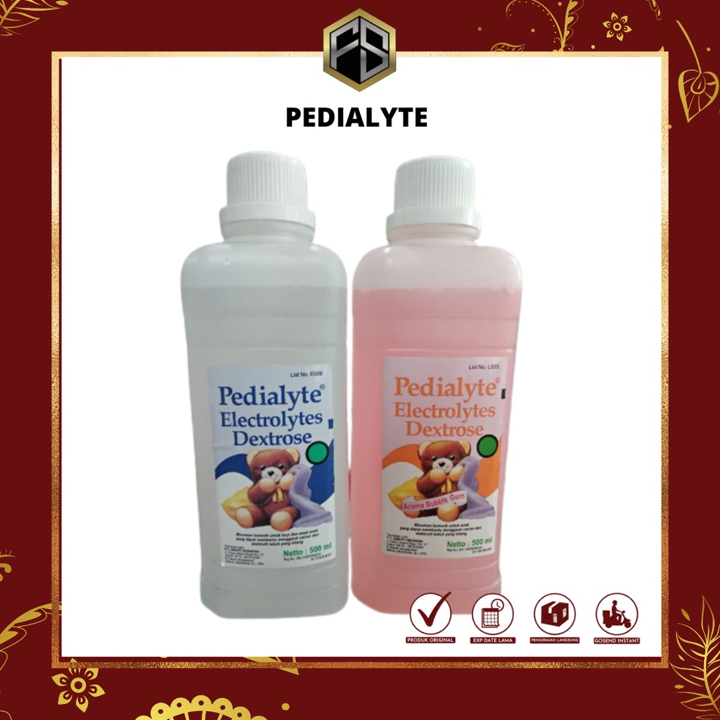 Pedialyte Electrolytes Dextrose - Isi 500 ml