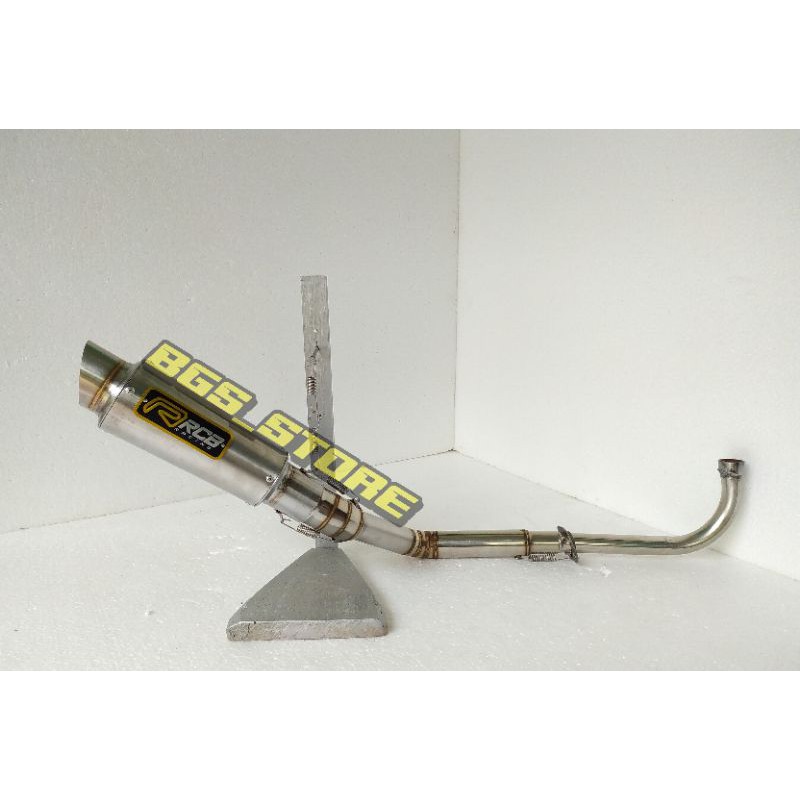 Knalpot RCB kolong buat Supra X 125 . Supra fit . karisma . Blade . Revo dll