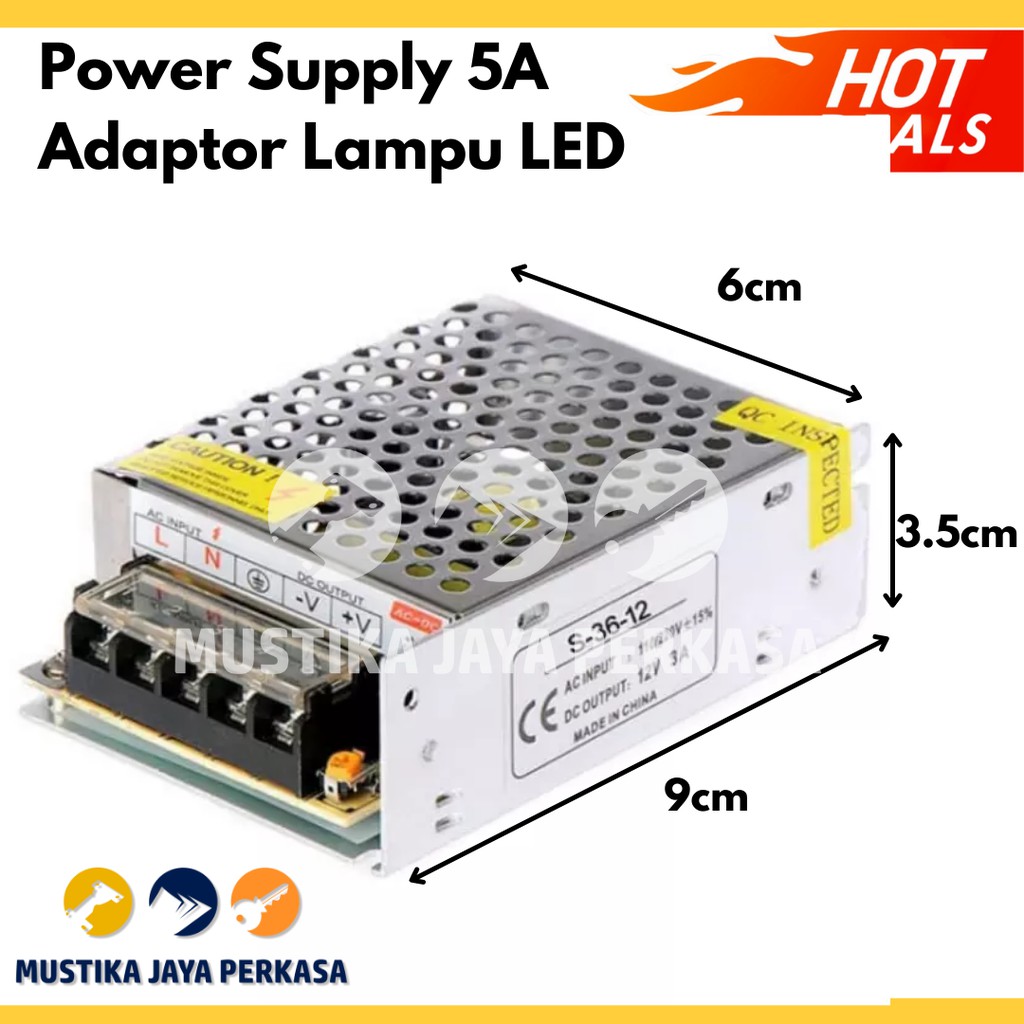 Adaptor Lampu LED 3A