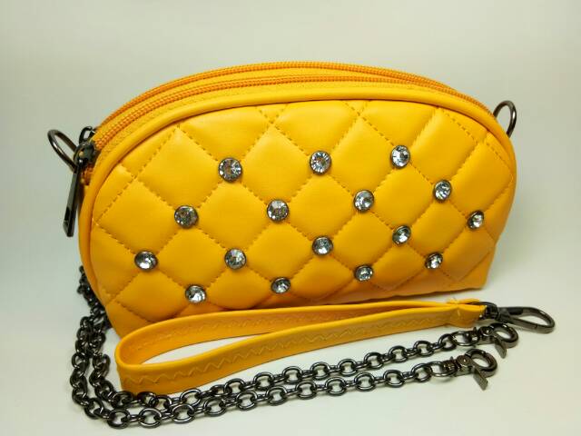 DOMPET MINI DIAMOND SLING !!!