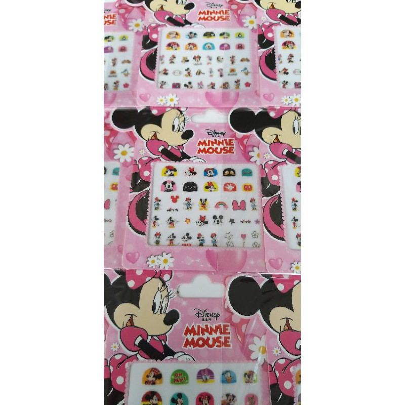 Stiker Kuku Anak Momo / Princess / Pony / Frozen Lucu Nail Art Anak Murah Nail Sticker Asesoris Tempelan Kuku