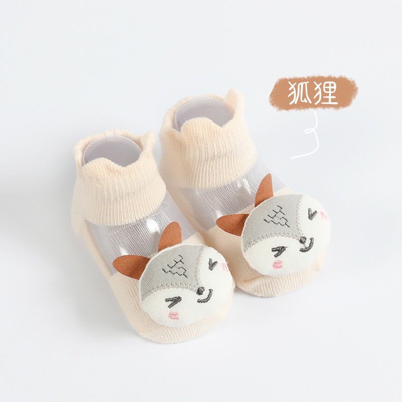 KAOS KAKI BAYI 3D MODEL TRANSPARAN USIA NEWBORN (0-12 BULAN)