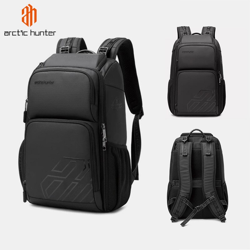 B00461 Tas Arctic Hunter Pria Cowok Ransel Backpack Laptop Bag 15.6