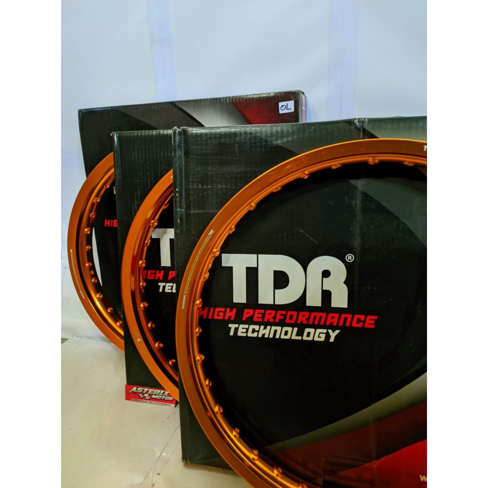 Velg Pelk Pelek Fekg Ring Rims TDR WX Kotak Gold 17-140/160/185 ORIGINAL
