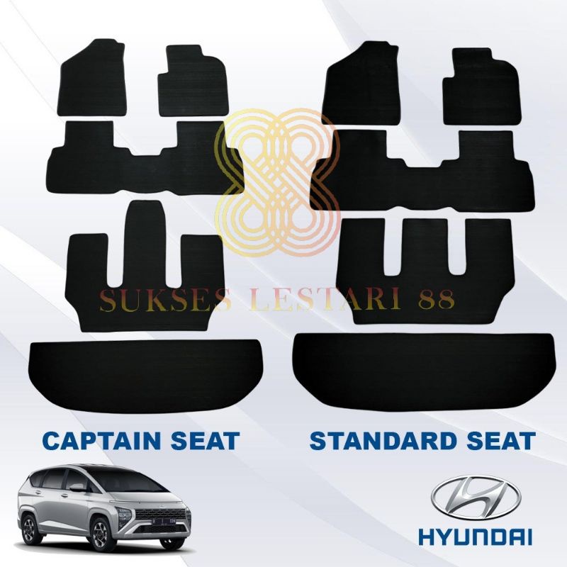 Karpet Mobil Hyundai Stargazer Captain Seat / Standard Seat