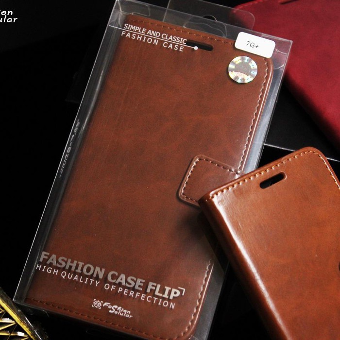 FLIP DOMPET LEATHER FLIP CASE FOR SAMSUNG M11