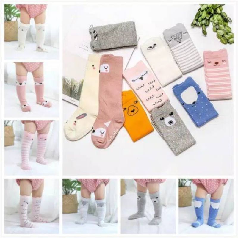 Kaos Kaki Bayi Panjang / Kaos Kaki Anak Panjang / Kaos Kaki Bayi Karakter