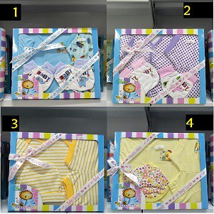 baby lucky set termurah 4in1 dalam 1 kemasan