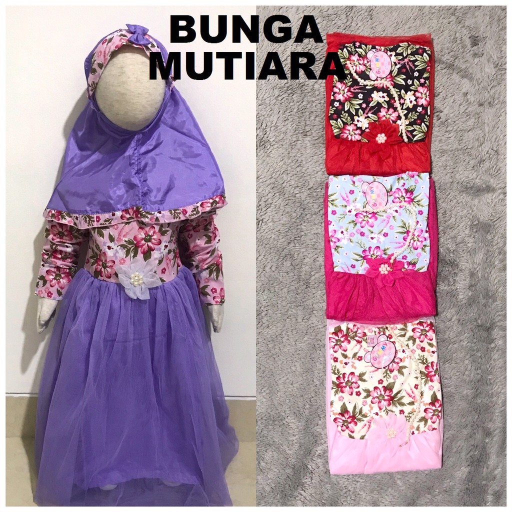 Gamis Anak / Pakaian Muslim Anak Berbagai Motif 0-1 Tahun