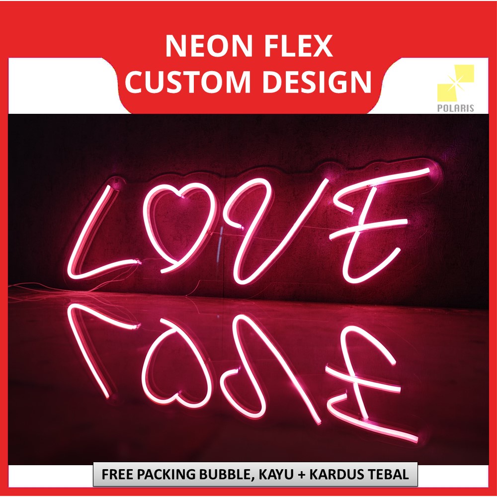 NEON FLEX LAMPU HIAS CUSTOM NAMA-NEON SIGN LAMPU CAFE CUSTOM TULISAN-LAMPU TIDUR DEKORASI RUANGAN-LAMPU LETTER TIMBUL NEONFLEX