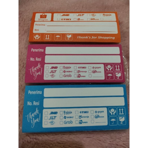 

(TERMURAH BISA ECER) LABEL RESI PENGIRIMAN SHOPEE - LABEL RESI PENGIRIMAN OLSHOP - RESI PENGIRIMAN ONLINE SHOP