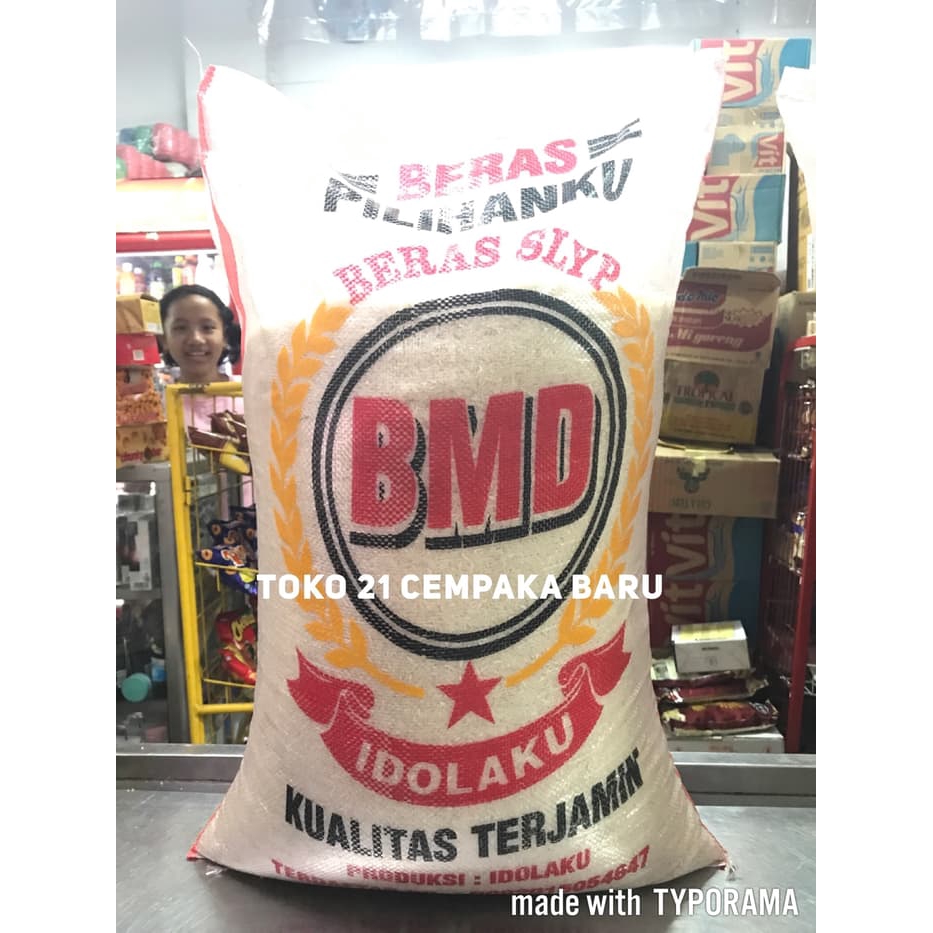 

Beras BMD 20KG FULL | Setra Ramos Pulen Putih | White Rice 20 KG Murah