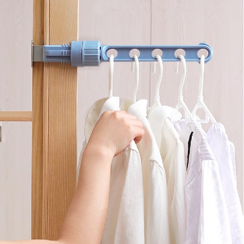 Gantungan Baju 5 Lubang Magic Hanger Multifungsional Foldable Hanger