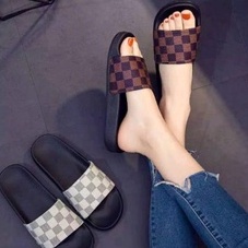 SANDAL SLIP ON PRIA DAN WANITA MOTIF CATUR TRENDY