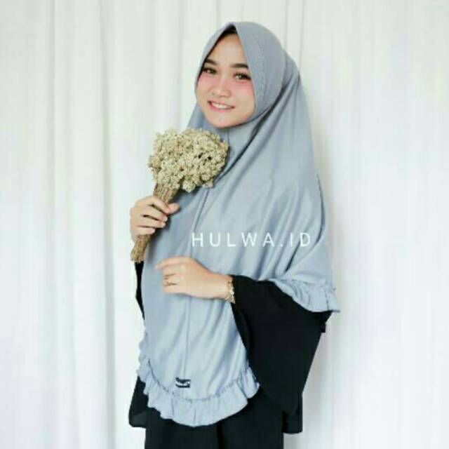 Aisyah Hijab / Khimar Ped Kaos Syari
