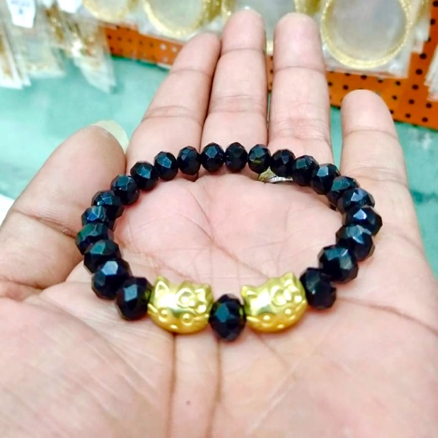 Gelang kristal / gelang tangan wanita / gelang helokity