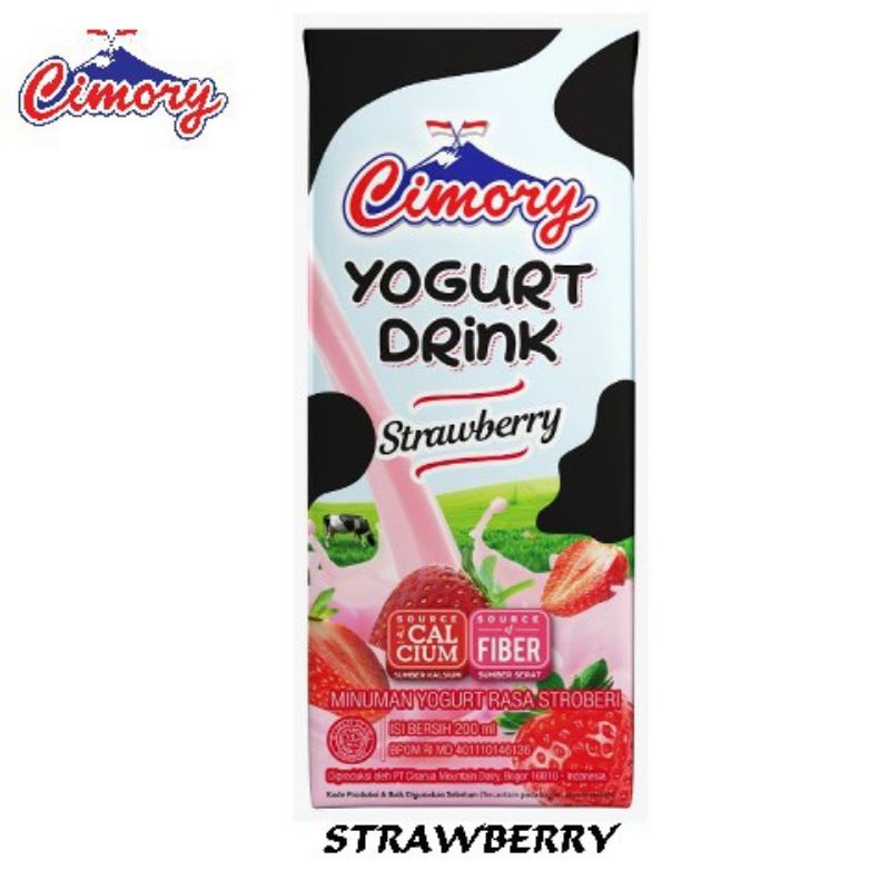 Cimory Yogurt Drink 200ml Strawberry