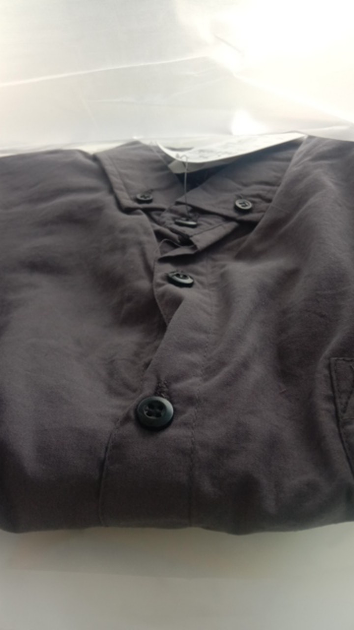 Kemeja Polos Pria Lengan Panjang Hurley Slimfit Baju Kerja