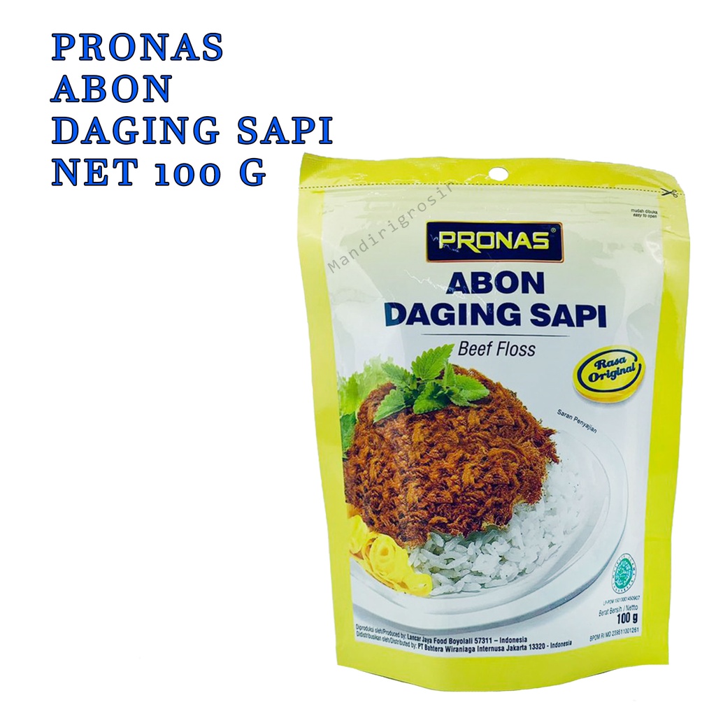 Pronas abon * Pronas * Abon * Abon sapi * 110g