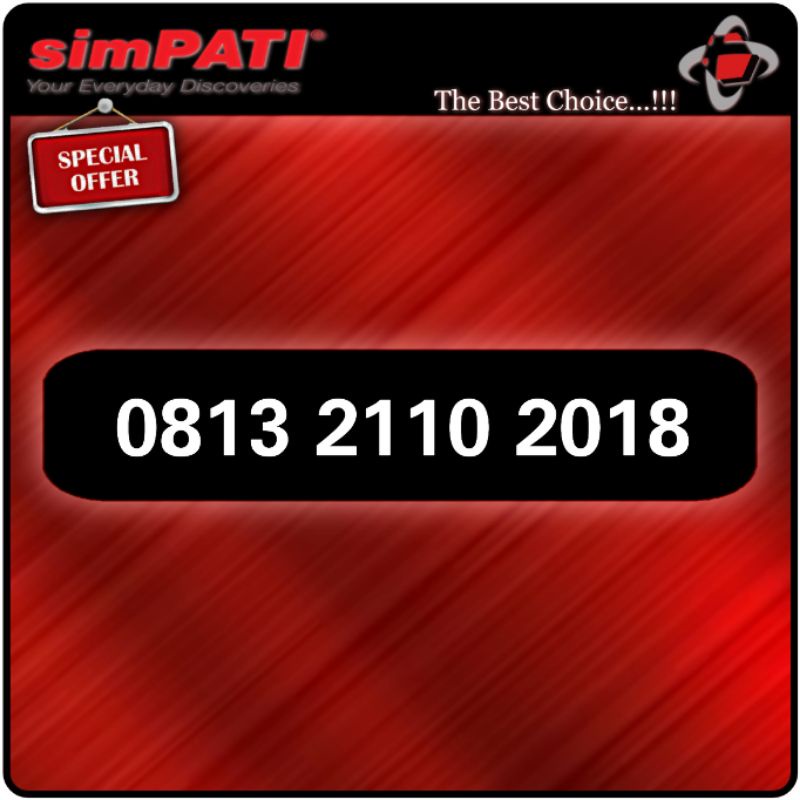 nomor cantik simpati tahun 0813 2110 2018 nomer cantik telkomsel tahun