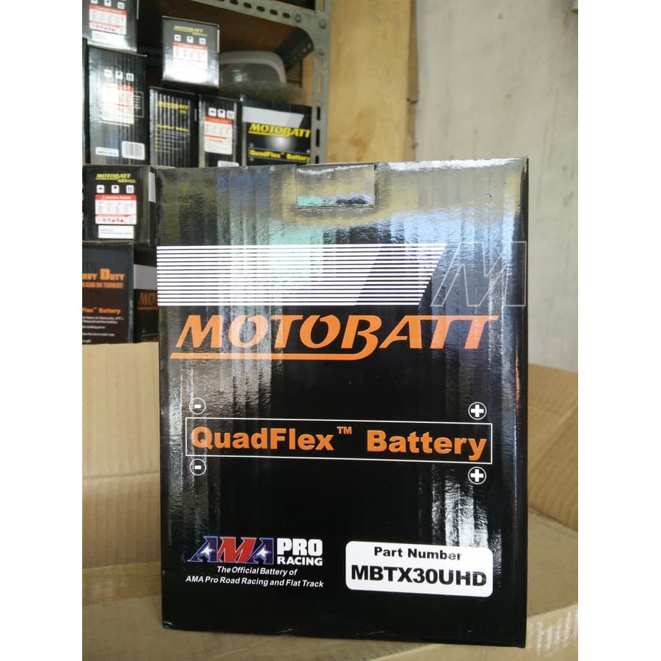 "Aki Motor Harley Davidson Street Glide Motobatt MBTX30UHD Kering"