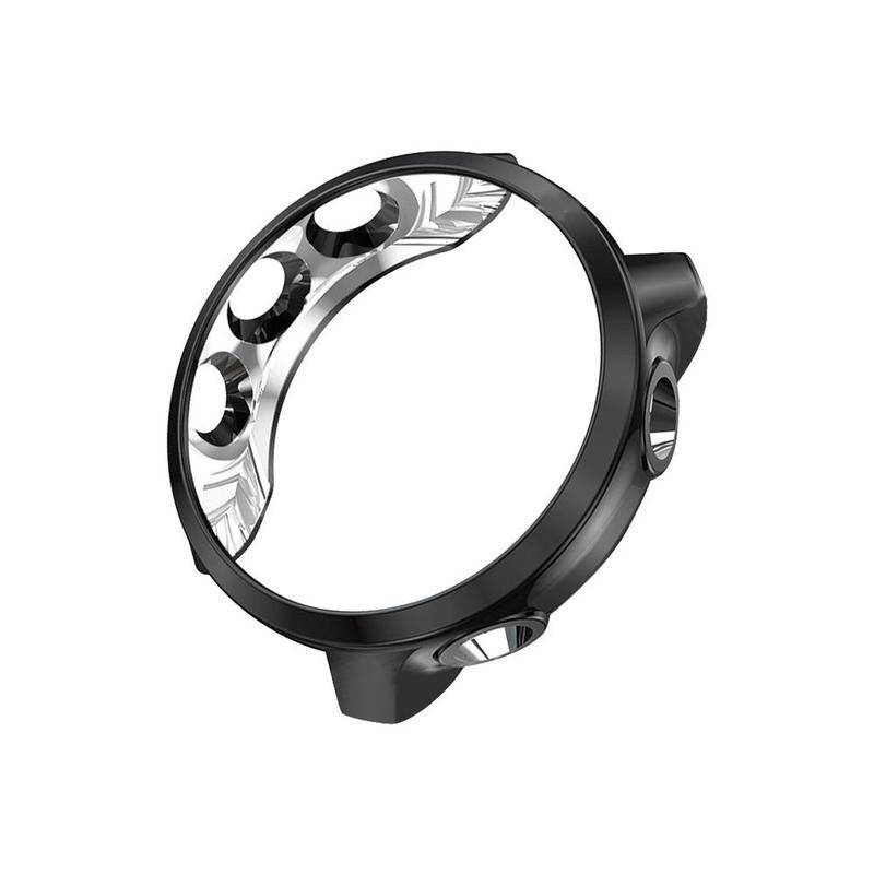 Case Pelindung Smartwatch Garmin Forerunner 245 / 245M Bahan TPU Transparan