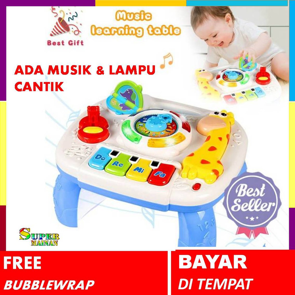 COD Mainan  edukasi anak 1 2 3 4  tahun musik edukasi bayi  