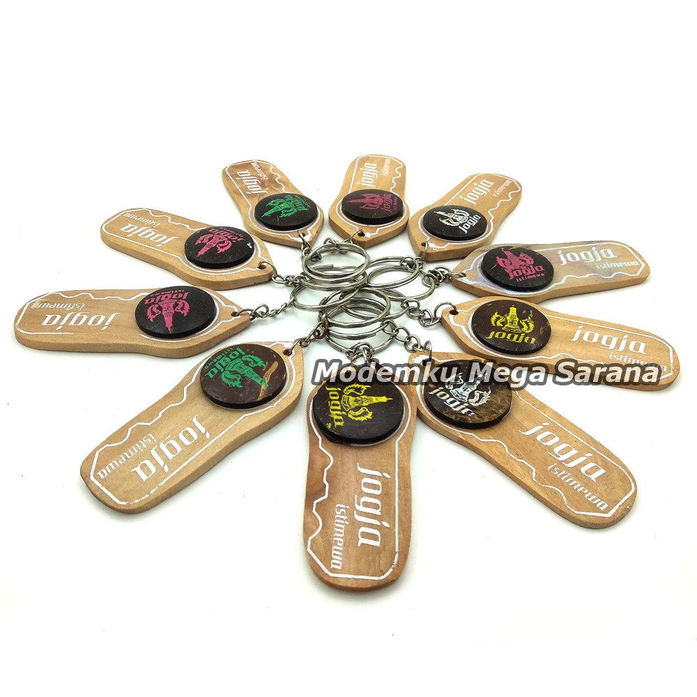 Souvenir Gantungan Kunci Jogja GTK18 - Oleh Oleh Khas Jogja