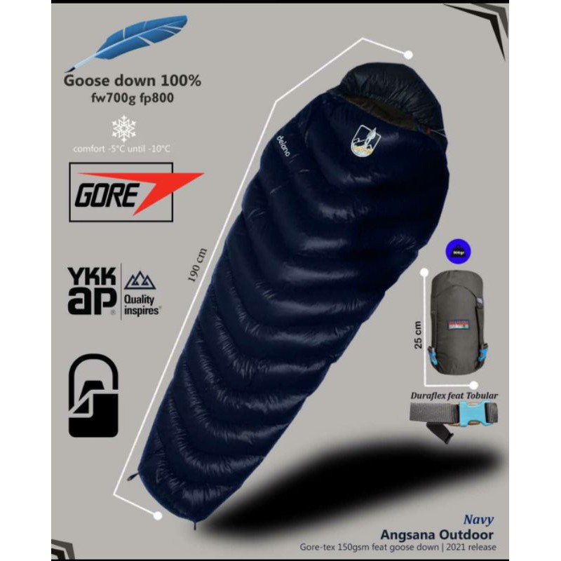 Sleeping Bag seri Delano Angsana Outdoor Original