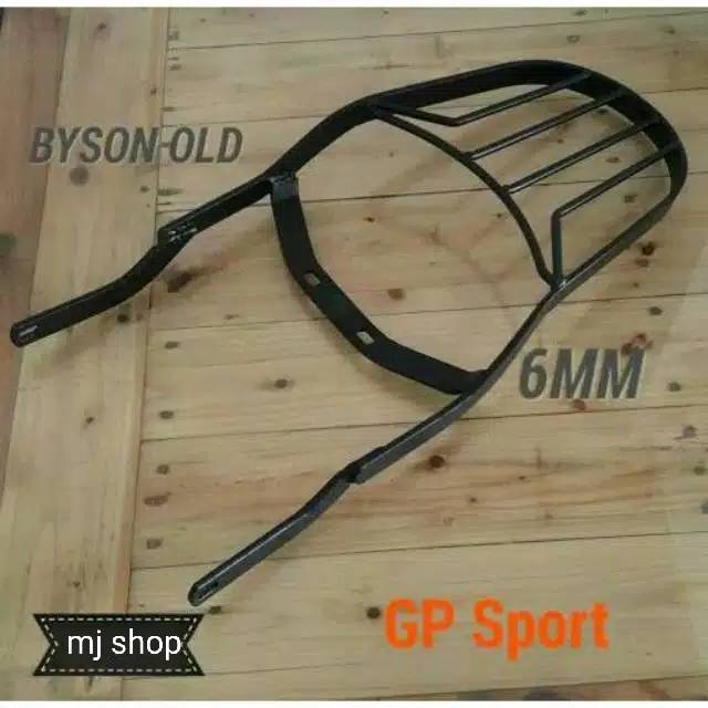 BREKET BOX BYSON OLD 6MM / BESI TATAKAN BOX MOTOR BISON GP SPORT
