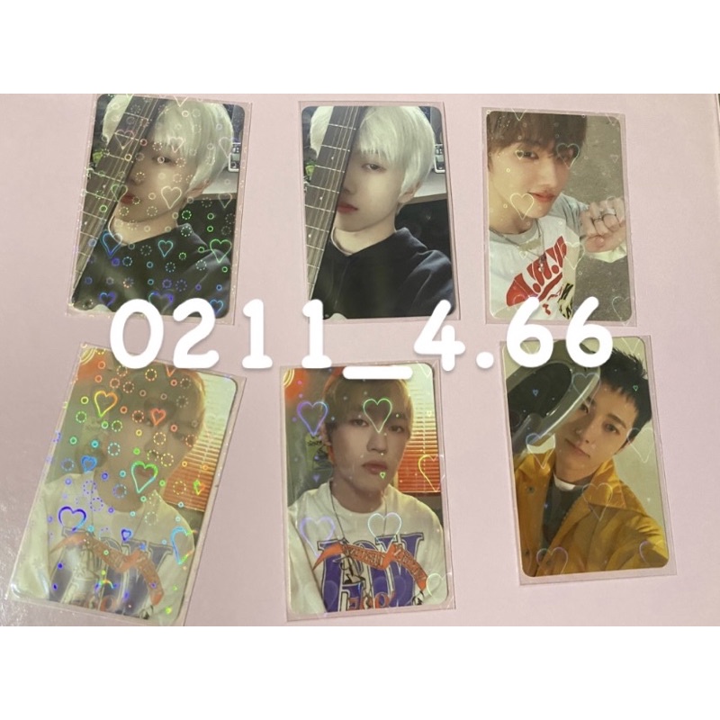 Photocard/PC Jisung Mixtape, Renjun Mixtape, Chenle Selca Digipack, Jisung Selca Digipack